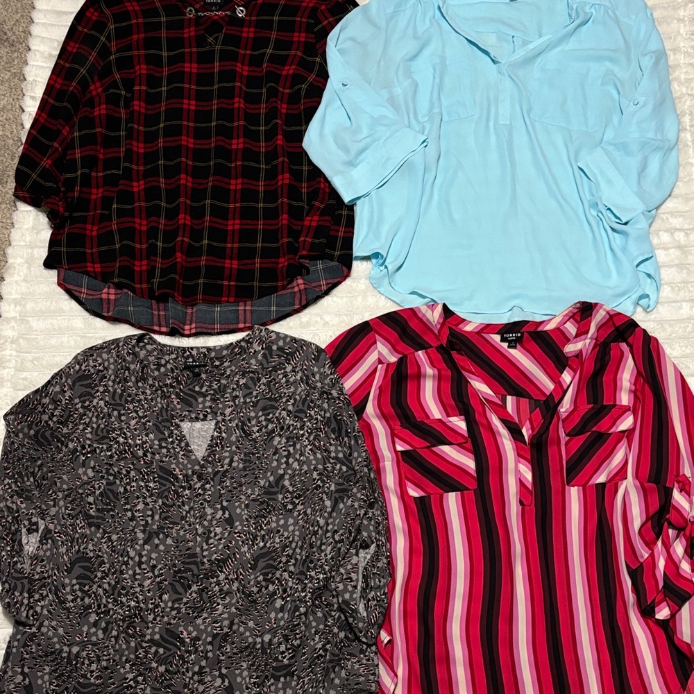 Torrid Women's Blouses bundle
